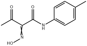 2-HYDROXYIMINO-3-OXO-N-P-TOLYL-BUTYRAMIDE 结构式