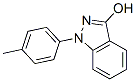 1-p-Tolyl-1H-indazol-3-ol 结构式