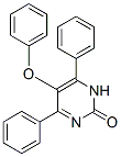 5-Phenoxy-4,6-diphenylpyrimidin-2(1H)-one 结构式