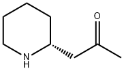(R)-1-(2-piperidyl)acetone 结构式