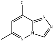 8-CHLORO-6-METHYL[1,2,4]TRIAZOLO[4,3-B]PYRIDAZINE 结构式