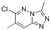 3,7-Dimethyl-6-chloro-1,2,4-triazolo[4,3-b]pyridazine 结构式