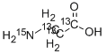 BETA-ALANINE-13C3-15N 结构式