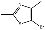 5-溴-2,4-二甲基-1,3-噻唑 结构式