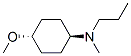 Cyclohexanamine, 4-methoxy-N-methyl-N-propyl-, trans- (9CI) 结构式