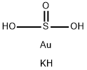 sulphurous acid, gold potassium salt 结构式