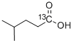 异己酸-1-13C 结构式