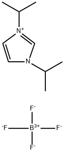 1,3-二异丙基咪唑四氟硼酸盐 结构式