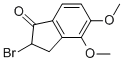 2-BROMO-2,3-DIHYDRO-4,5-DIMETHOXY-1H-INDEN-1-ONE 结构式