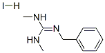 2-benzyl-1,3-dimethylguanidine monohydriodide  结构式