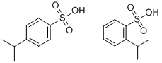 2(or 4)-(isopropyl)benzenesulphonic acid 结构式