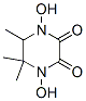 2,3-Piperazinedione,1,4-dihydroxy-5,5,6-trimethyl-(9CI) 结构式