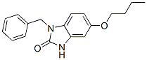 1-Benzyl-5-butoxy-2,3-dihydro-1H-benzimidazol-2-one 结构式