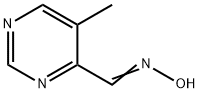 4-Pyrimidinecarboxaldehyde, 5-methyl-, oxime (8CI) 结构式