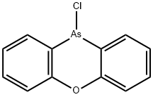 10-chloro-10H-phenoxarsine 结构式