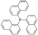 Trinaphthyl phosphine 结构式