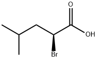 S-2-溴-4-甲基戊酸 结构式
