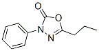 4-Phenyl-2-propyl-1,3,4-oxadiazol-5(4H)-one 结构式