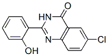 6-Chloro-2-(2-hydroxyphenyl)quinazoline-4(3H)-one 结构式