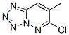 6-Chloro-7-methyltetrazolo[1,5-b]pyridazine 结构式