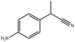 2-(4-氨基苯基)丙腈 结构式