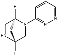 2,5-Diazabicyclo[2.2.1]heptane,2-(3-pyridazinyl)-,(1S,4S)-(9CI) 结构式