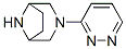 3,8-Diazabicyclo[3.2.1]octane,3-(3-pyridazinyl)-(9CI) 结构式