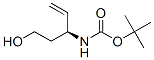 Carbamic acid, [(1S)-1-(2-hydroxyethyl)-2-propenyl]-, 1,1-dimethylethyl ester 结构式