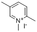 1,2,5-Trimethyl-pyridinium iodide 结构式