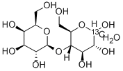 [1-13Cglc]Lactose Monohydrate 结构式