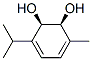 3,5-Cyclohexadiene-1,2-diol,3-methyl-6-(1-methylethyl)-,(1R,2S)-(9CI) 结构式