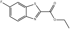 2-Benzothiazolecarboxylicacid,6-fluoro-,ethylester(9CI) 结构式