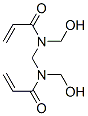 N,N'-methylenebis[N-(hydroxymethyl)acrylamide]  结构式