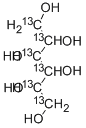 D-甘露糖醇-13C6 结构式