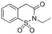 2-Ethyl-2H-1,2-benzothiazin-3(4H)-one 1,1-dioxide 结构式