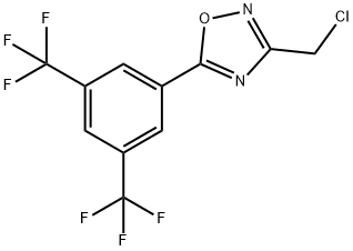 1,2,4-Oxadiazole,5-[3,5-bis(trifluoromethyl)phenyl]-3-(chloromethyl)-