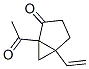 Bicyclo[3.1.0]hexan-2-one, 1-acetyl-5-ethenyl- (9CI) 结构式