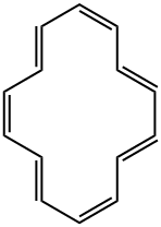 Cyclotetradecane-1,3,5,7,9,11,13-heptene 结构式