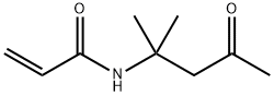 双丙酮丙烯酰胺 结构式