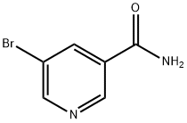 5-溴烟酰胺 结构式