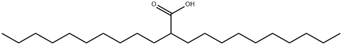 2-癸基十二烷酸 结构式