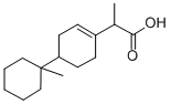 Acide alpha-(methyl-1 cyclohexyl-4 cyclohexen-1 yl) propionique [Frenc h] 结构式