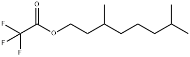 Trifluoroacetyl-3,7-dimethyloctanol 结构式