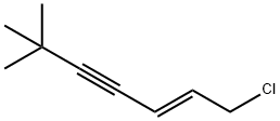 1-氯-6,6-二甲基-2-庚烯-4-炔 结构式