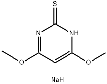 4,6-dimethoxy-pyrimidine-2-thiolate 结构式