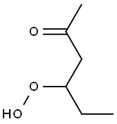 2-Hexanone, 4-hydroperoxy- (9CI) 结构式