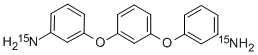 1,3-双(3-氨基-15N-苯氧基)苯 结构式