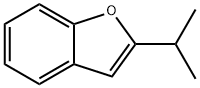 2-(1-甲基乙基)苯并呋喃 结构式