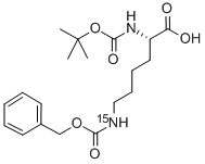 NALPHA-(T-BUTOXYCARBONYL)-N-EPS-(CARBOB& 结构式