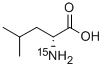 D-亮氨酸-15N 结构式